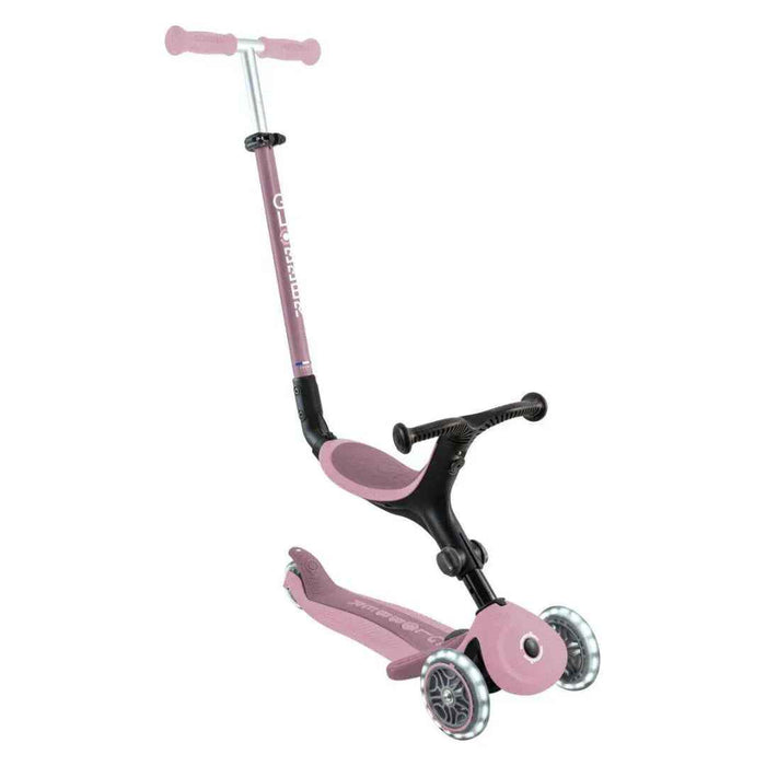Globber® Zložljivi otroški skiro GO UP Active ECO s svetlečimi kolesi Berry Globber