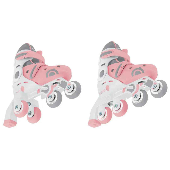 Globber® Rolerji Learning 2v1 XS/S: 26-29 Pastel Pink Globber