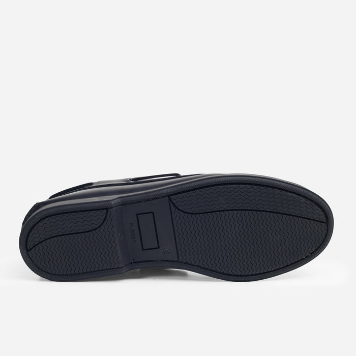 GLOUCESTER BOAT SHOE - BLACK