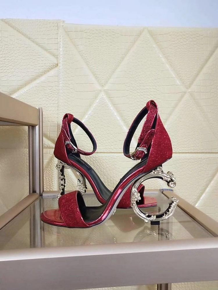 Golden Predator Luxury Panther Detail Platform Heels