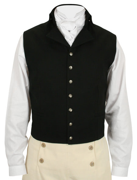 Granville Regency Vest - Black