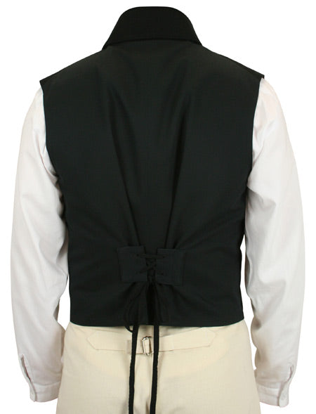 Granville Regency Vest - Black