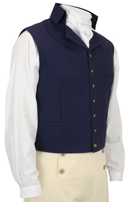 Granville Regency Vest - Navy