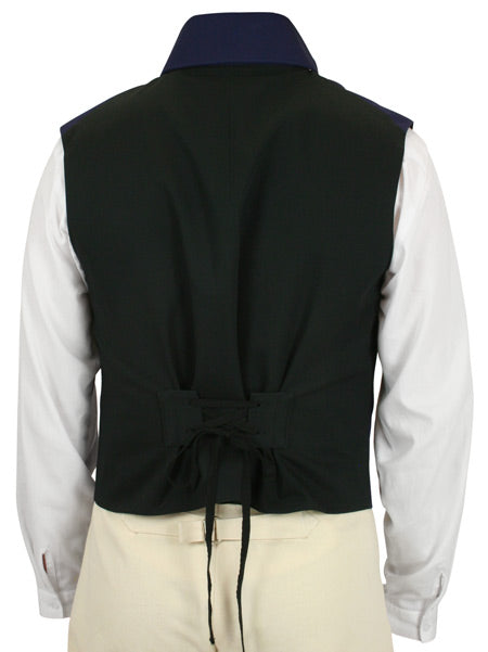Granville Regency Vest - Navy