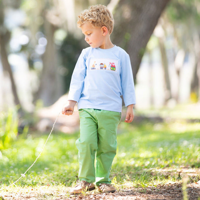 Grass Twill Shrimp Pants