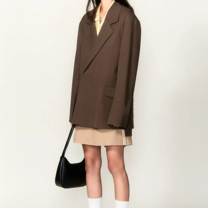 Levant Half Moon Shoulder Bag in Smooth Calfskin