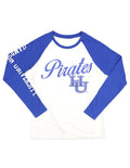 Hampton Glitter Print Long Sleeve Tee