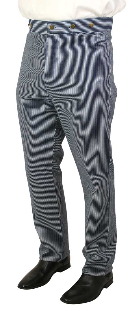 Hanover Trouser - Denim Stripe