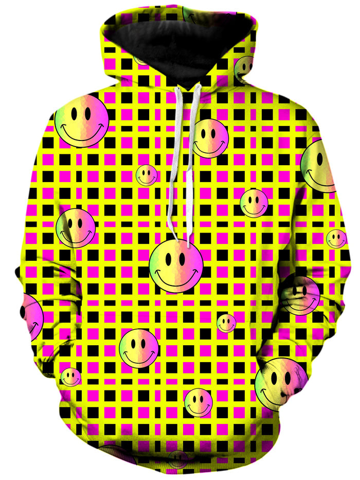 Happy Plaid Unisex Hoodie Sartoris Art Epic Hoodie