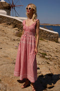 Harper Dress- Sconset Red
