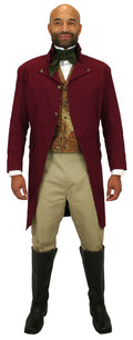 Hastings Regency Coat - Burgundy