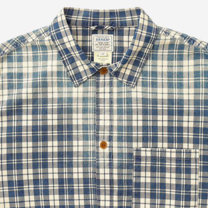 HAWAIIAN SPRING JACKET - BLUE CHECK