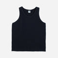 HEAVY WAFFLE TANK TOP - DARK NAVY