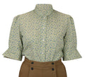 Helena Blouse - Vintage Blue Rose