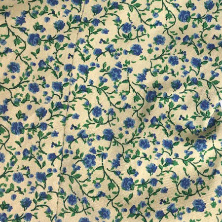 Helena Blouse - Vintage Blue Rose