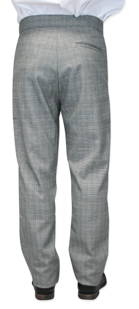 Higgins Trousers - Black/White Plaid