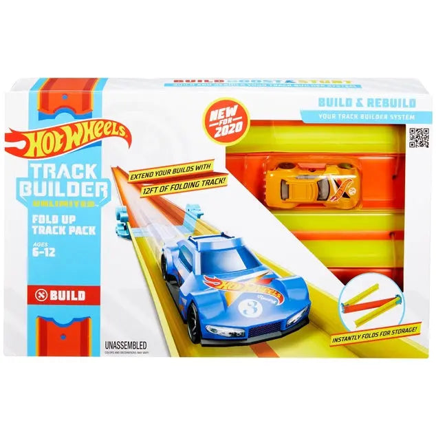 Hot Wheels - Track Builder Unlimited Fold Up Track - Kids On Wheelz