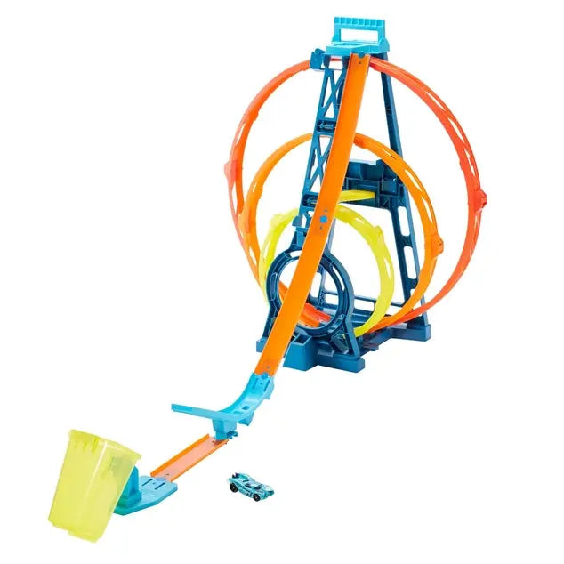 Hot Wheels - Track Builder Unlimited Triple Loop - Kids On Wheelz