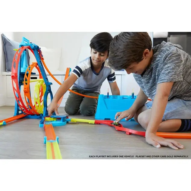 Hot Wheels - Track Builder Unlimited Triple Loop - Kids On Wheelz