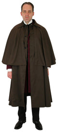 Inverness Cape - Brown Cotton