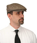 Ivy Cap - Brown Wool Tweed