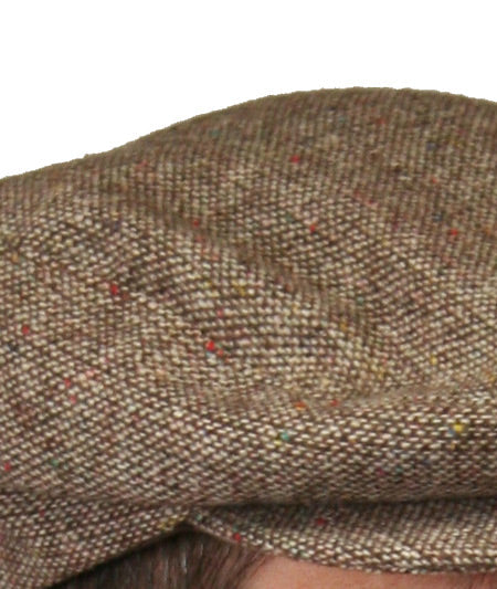 Ivy Cap - Brown Wool Tweed