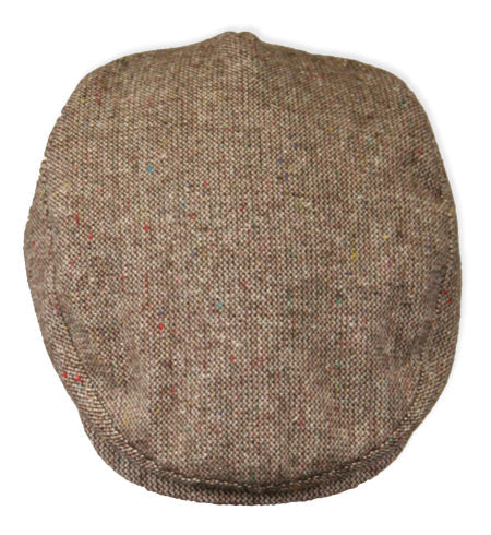 Ivy Cap - Brown Wool Tweed