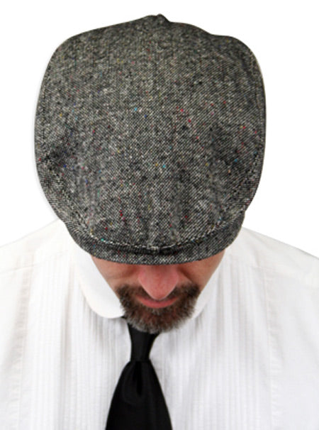 Ivy Cap - Gray Wool Tweed
