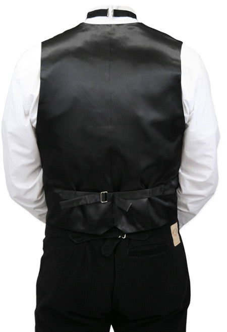 Black Cherry Jacquard Vest