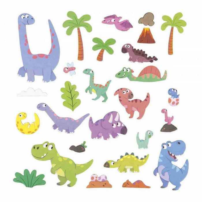 Janod® Magnetna knjiga Dinosaurs Janod