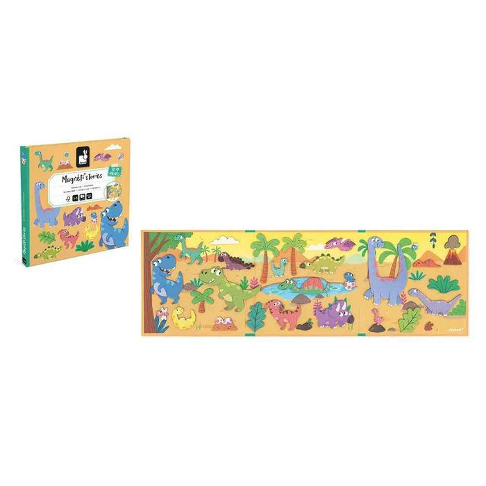 Janod® Magnetna knjiga Dinosaurs Janod
