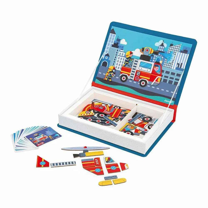 Janod® Magnetna igra Firefighter Janod