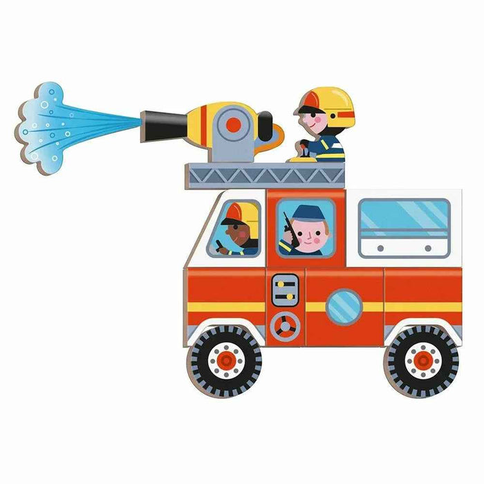 Janod® Magnetna igra Firefighter Janod