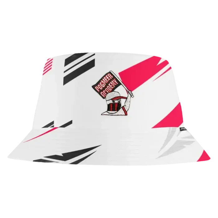 Jarno Opmeer - Bucket Hat - INDICATOR - White - Sim Race Webshop B.V.