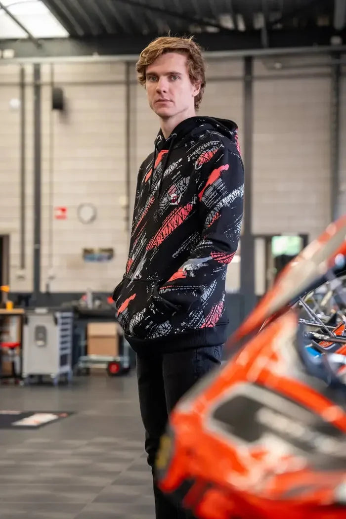 Jarno Opmeer - Hoodie - TRACKS - Black - Sim Race Webshop B.V.