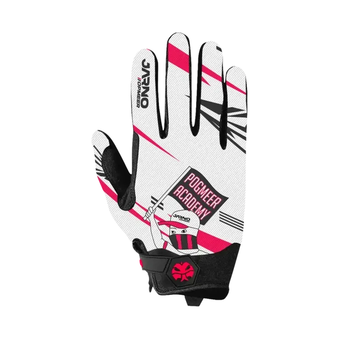 Jarno Opmeer - Sim Racing Gloves - INDICATOR - White - Sim Race Webshop B.V.