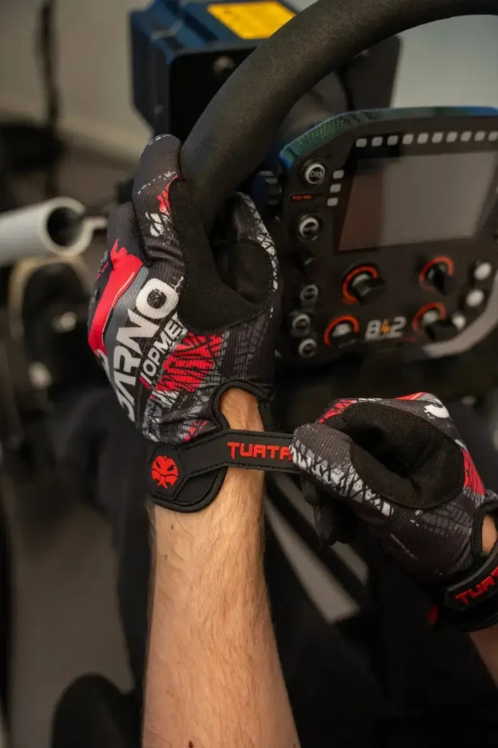 Jarno Opmeer - Sim Racing Gloves - TRACKS - Black - Sim Race Webshop B.V.