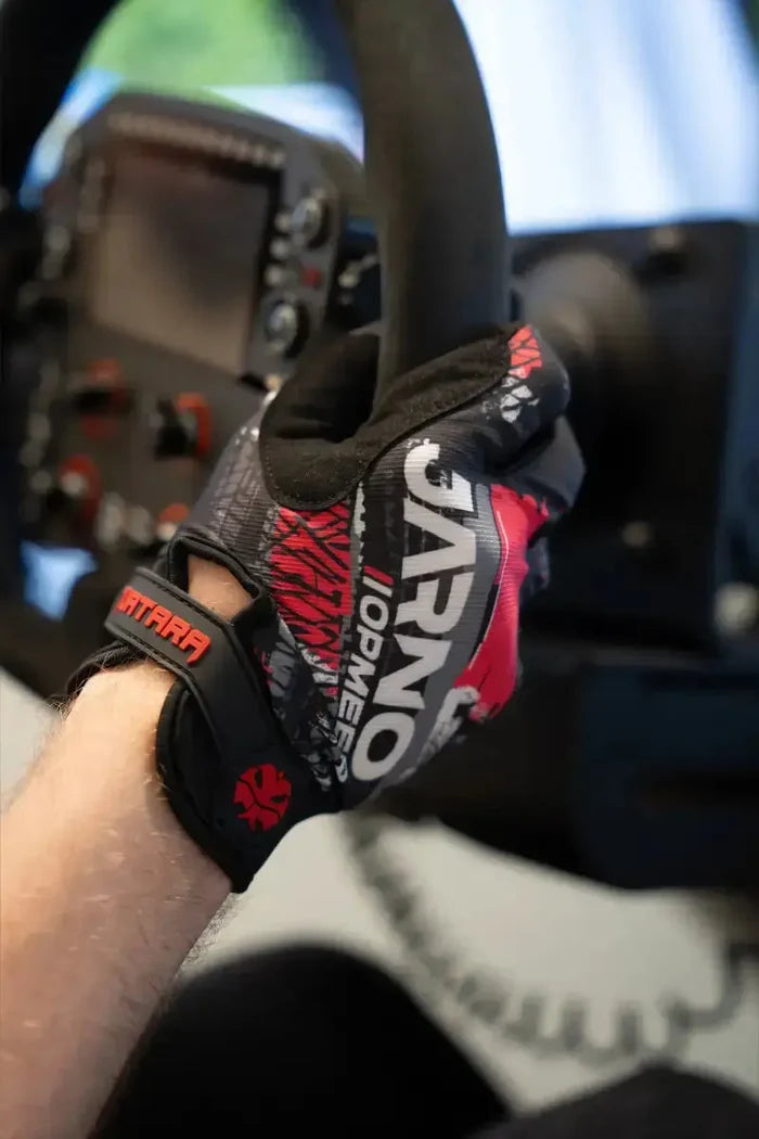 Jarno Opmeer - Sim Racing Gloves - TRACKS - Black - Sim Race Webshop B.V.