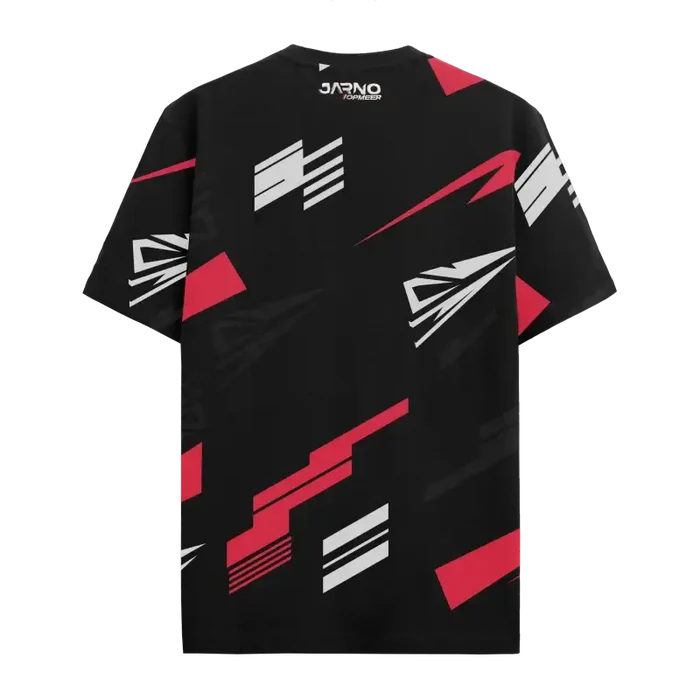 Jarno Opmeer - T-shirt - INDICATOR - Black - Sim Race Webshop B.V.
