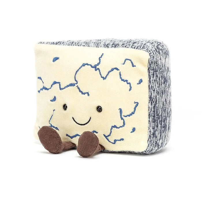 Jellycat Amuseable Blue Cheese Kids On Wheelz