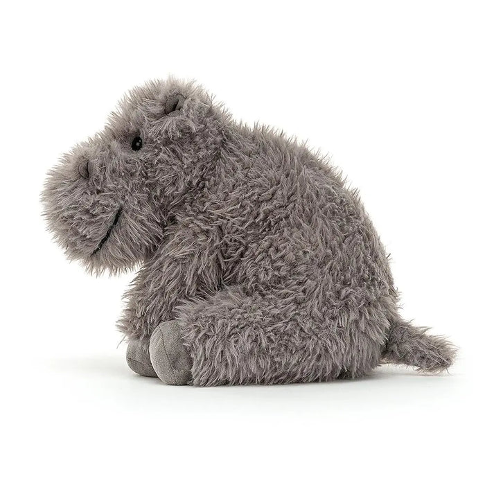 Jellycat Curvie Hippo Kids On Wheelz