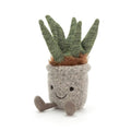 Jellycat Silly Succulent Aloe One Size - H8" X W2" Kids On Wheelz