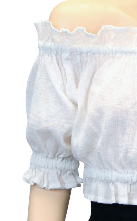 Jessamine Crop Top - White