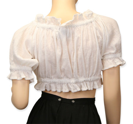 Jessamine Crop Top - White