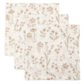 Jollein® Komplet 3 tetra pleničk Bloomy 31x31 cm Jollein