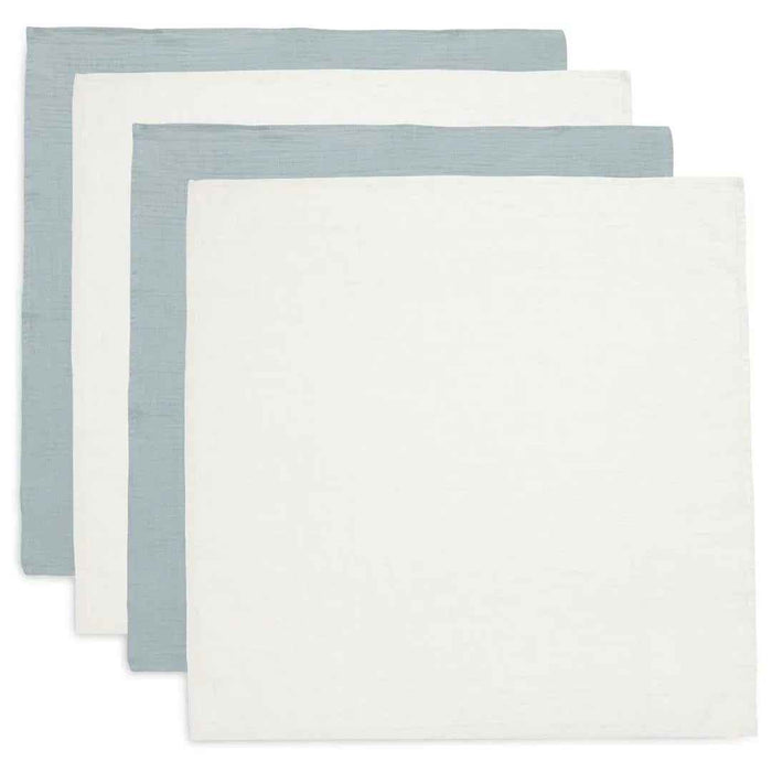 Jollein® Komplet 4 tetra pleničk 70x70cm Sea Green/Ivory Jollein