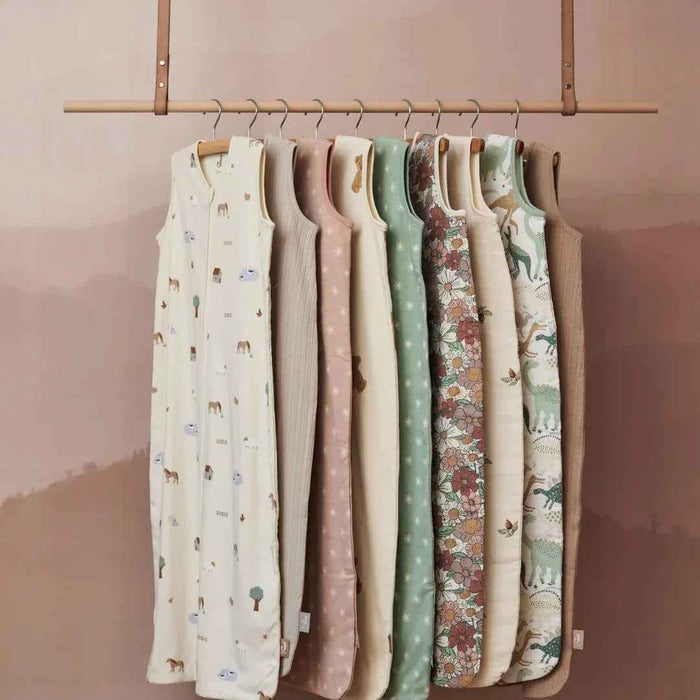 Jollein® Otroška spalna vreča Muslin 110cm TOG 0.5 Teddy Bear Jollein