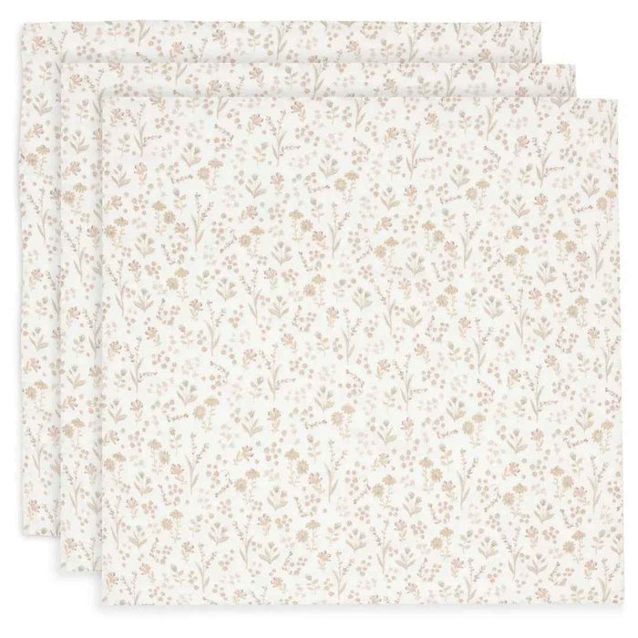 Jollein® Komplet 3 tetra pleničk 70x70 cm Bloomy Jollein