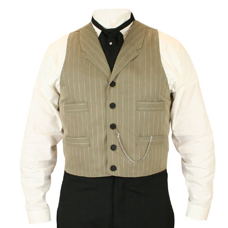 Jordan Vest - Tan Stripe