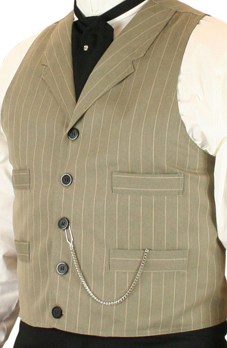 Jordan Vest - Tan Stripe
